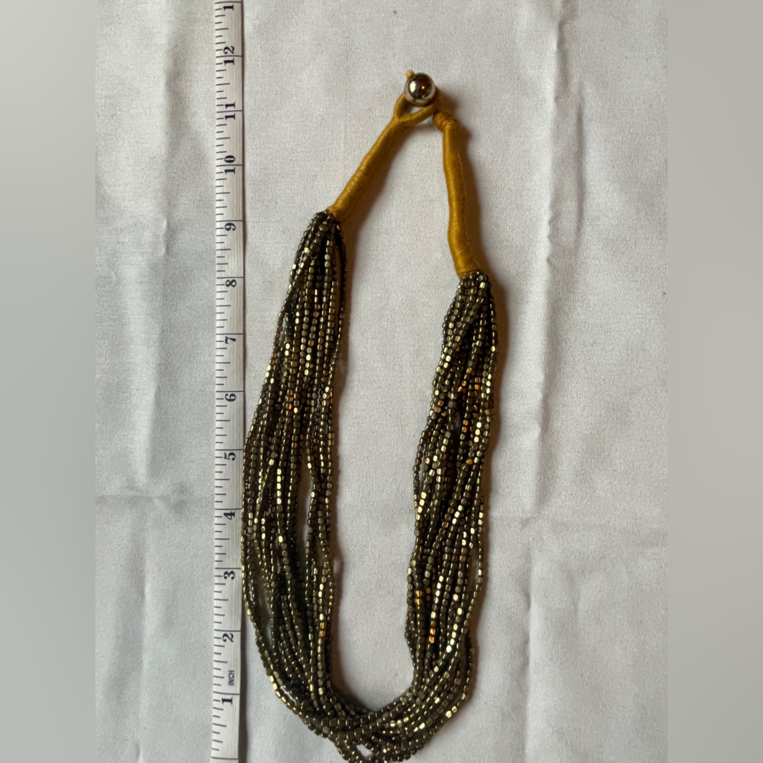 Pier 1 Imports Gold Multi Stand Necklace 15$
